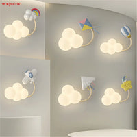 LED wall sconce for decorative and playful children