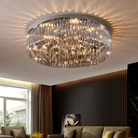 High-end crystal ceiling for elegant interior