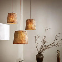 Hanging wooden imitation Japanese style wabi sabi retro decor