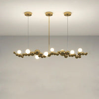 Art decorative design pendant light in chrome gold for modern lighting