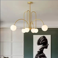 Modern pendant light with creative design led Nordic luxury