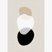 Refined Bohemian Abstract Wall Poster Sticker