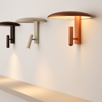 Modern wall sconce Nordic design metal rotary decorative light