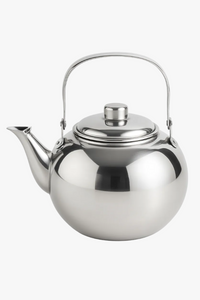Stainless steel teapot kettle with 1l infuser