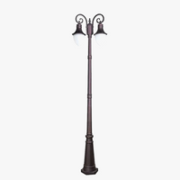 Retro waterproof European style outdoor floor lamp for garden