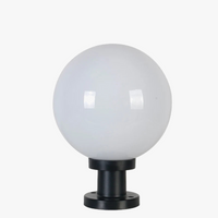 Outdoor pillar lamp decorative ball for garden lighting