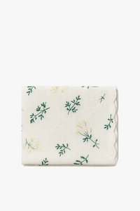 Korean-Style Daisy Cotton Tablecloth for Dining Tables