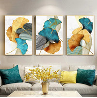 Abstract modern painting print on canvas wall decoration