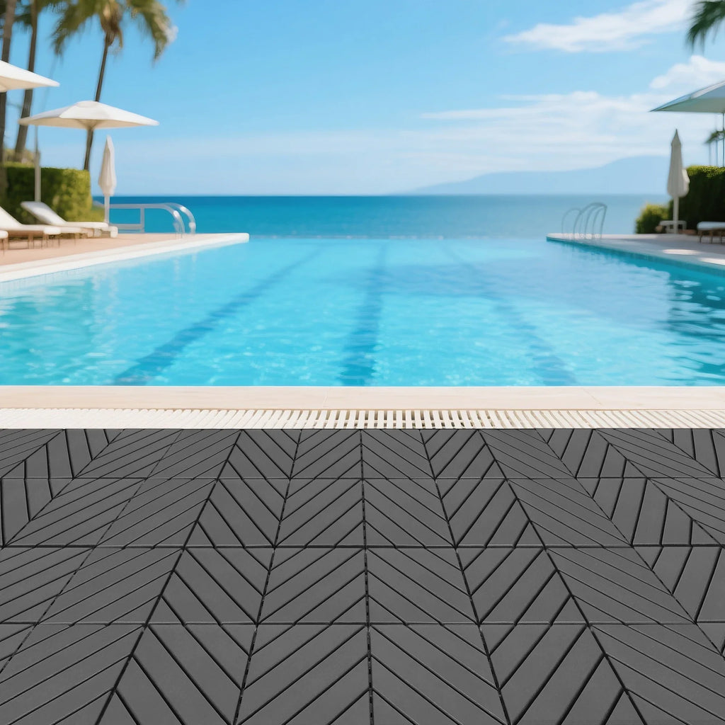 44-Pack 30x30 Plastic Interlocking Deck Tiles - view 2