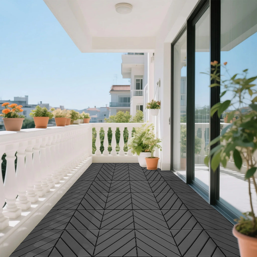 44-Pack 30x30 Plastic Interlocking Deck Tiles - view 8