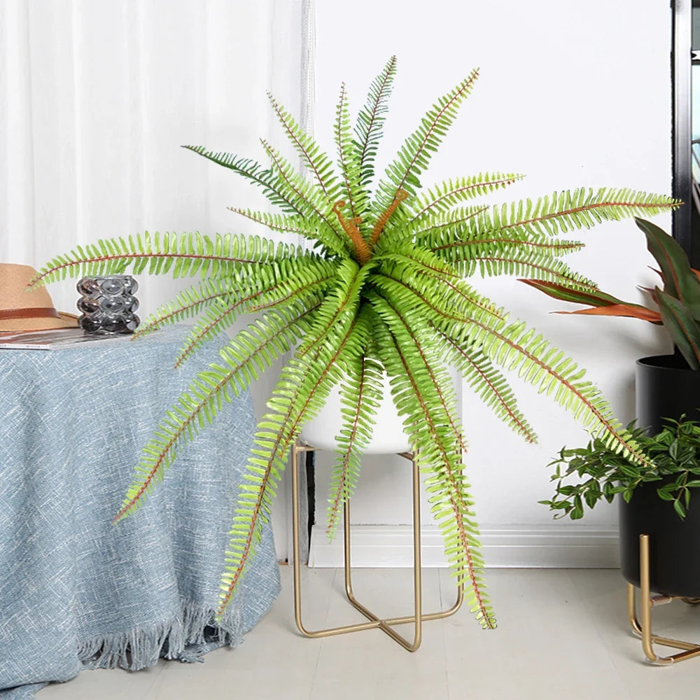 Elegant Tropical Artificial Palm Plant for Home Decor - One / 50 cm S