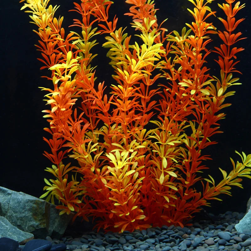 Large artificial aquatic plants for aquarium decoration - view 3
