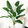Artificial plants strelitzia and monstera for tropical decoration - Ba jiao / No Pot