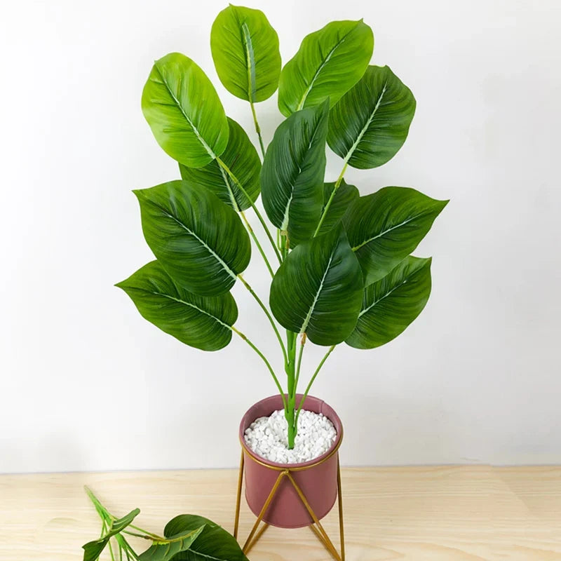 Artificial plants tropical monstera for interior and exterior decoration