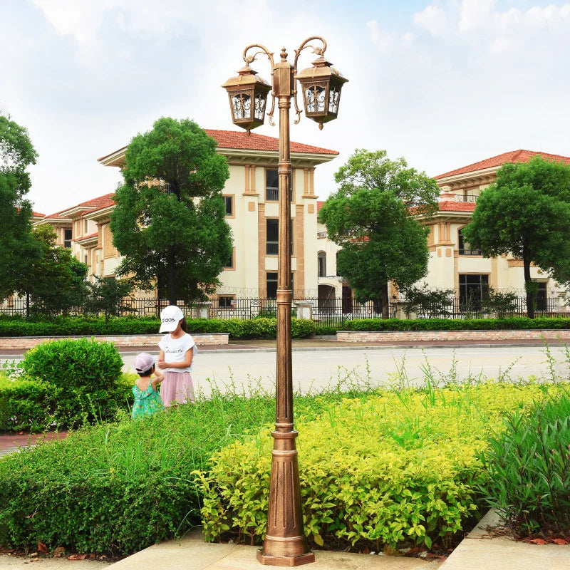 Outdoor multi-head led garden lamp - view 2