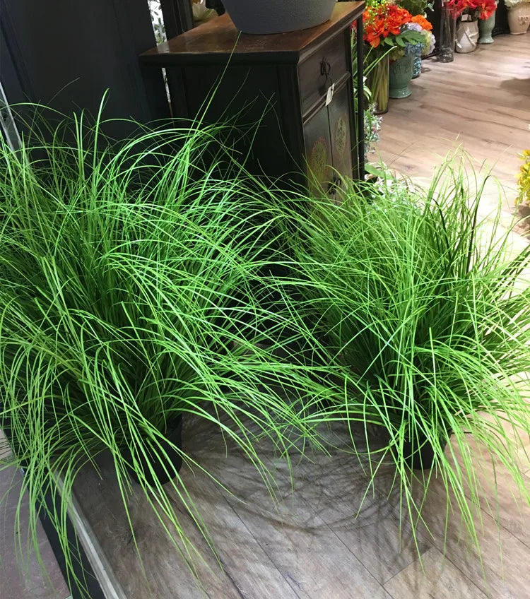 Realistic artificial grass plants for wedding decoration shop - view 6
