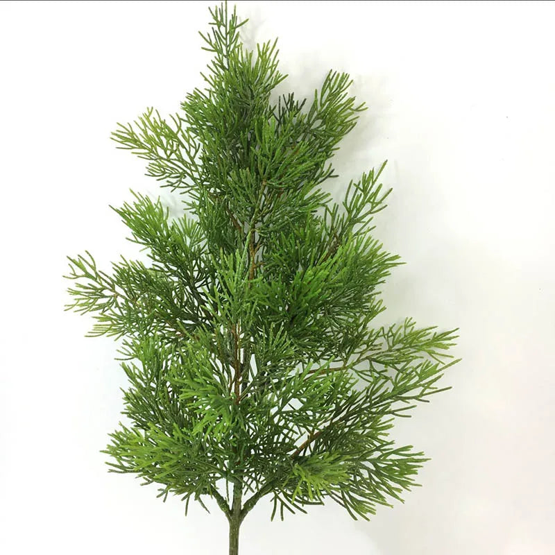 Artificial cypress leaf for Christmas decoration and wedding - view 6