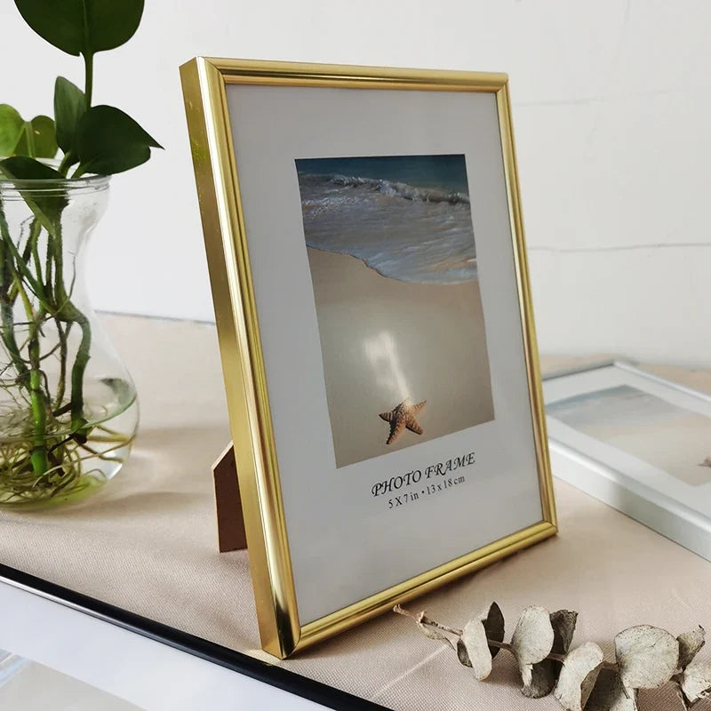 Aluminum picture frame for modern wall decoration