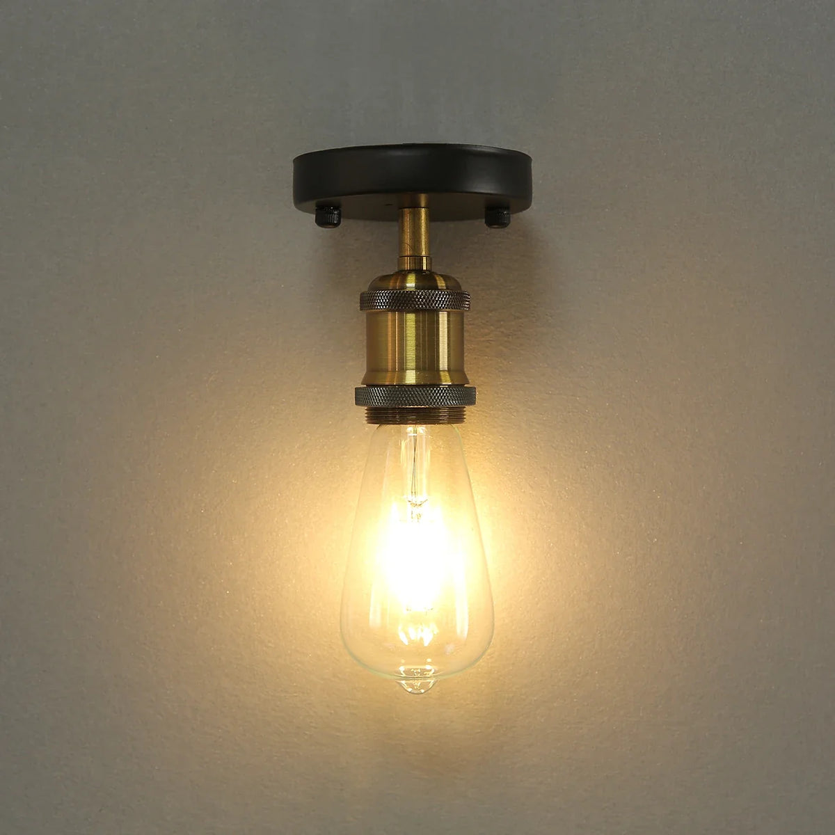 Vintage industrial ceiling for modern interior decoration - view 7
