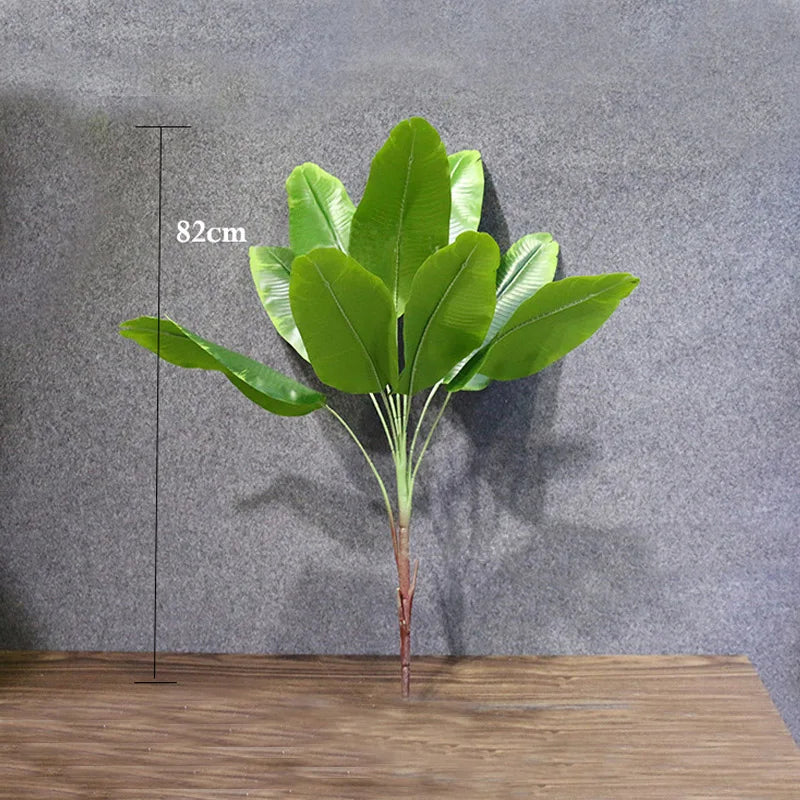 Tropical artificial plants for interior decoration and events - 82cm Green