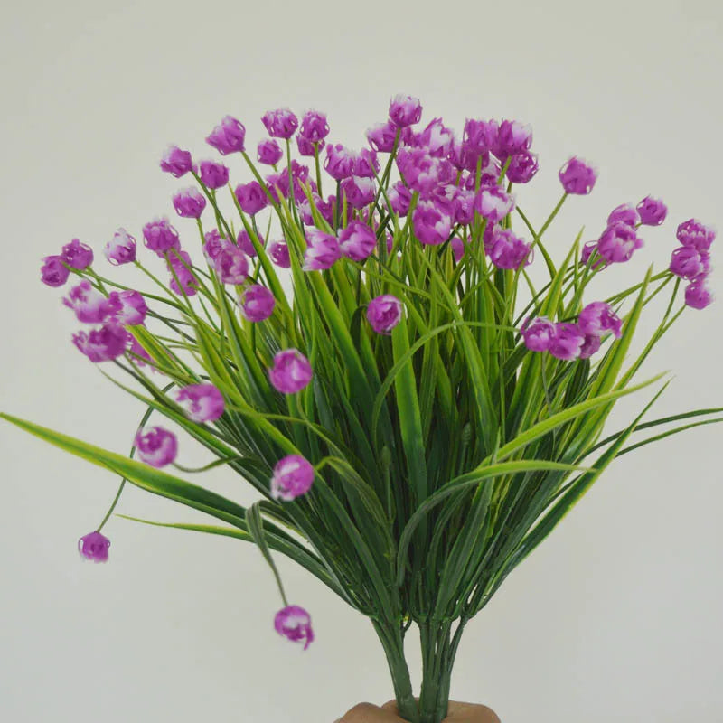 Bouquet of artificial mini tulips for spring decoration - view 3
