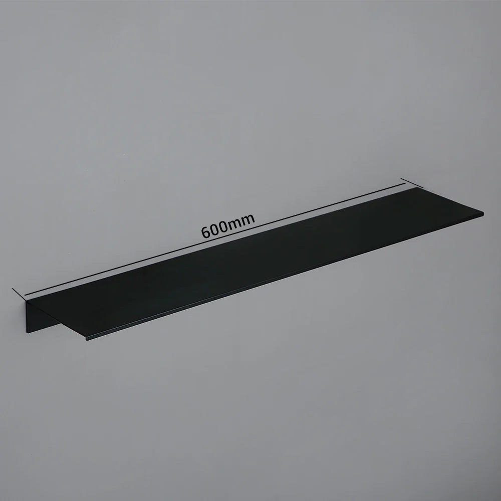 Wall shelf for home accessories - 600MM BLACK