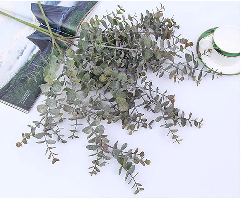 Artificial plants branch eucalyptus decoration wedding and garden - view 5