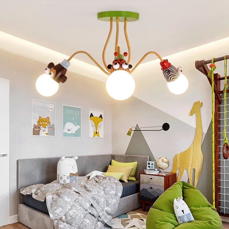 Modern pendant light in the shape of a balloon for children - view 4