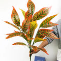 Artificial plant tropical monstera with decorative leaves for indoor garden - 6