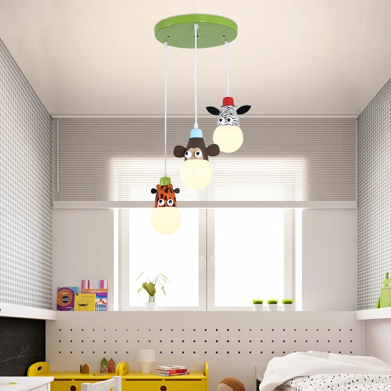 Modern pendant light in the shape of a balloon for children - view 5