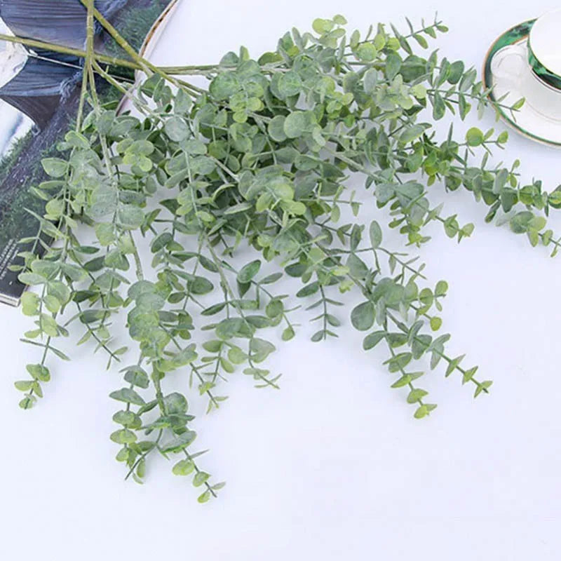 Artificial plants branch eucalyptus decoration wedding and garden - view 3