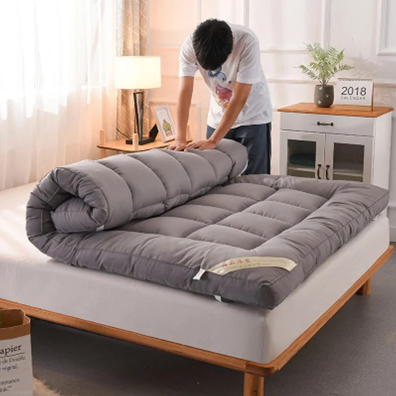 Soft foldable tatami mattress for queen king size double bed - view 3