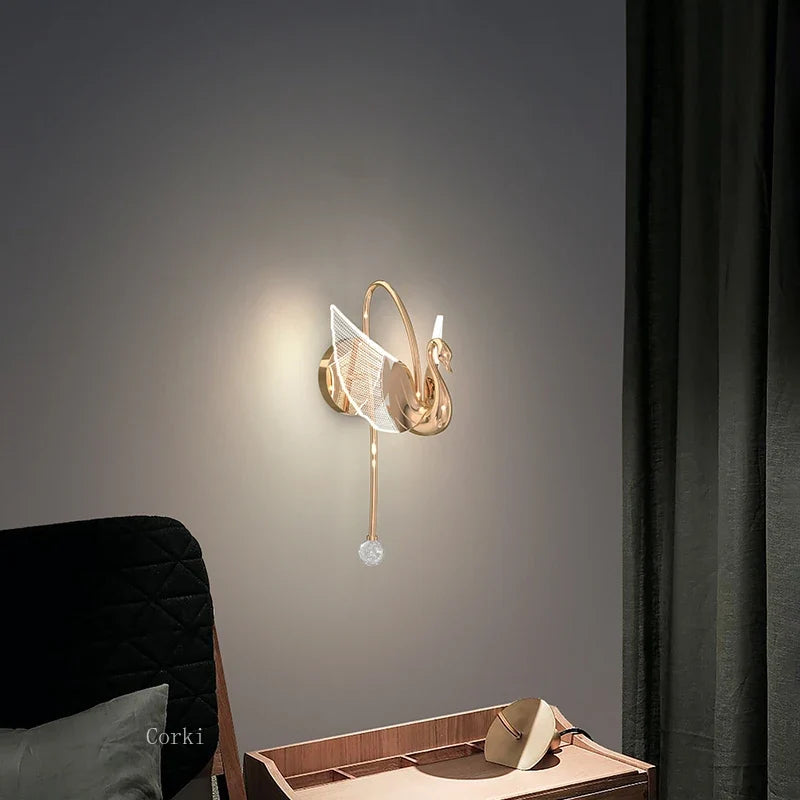 Nordic LED wall sconce design luxury for elegant interior - view 4