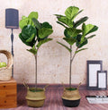 Large artificial branches of tropical plants for garden decoration
