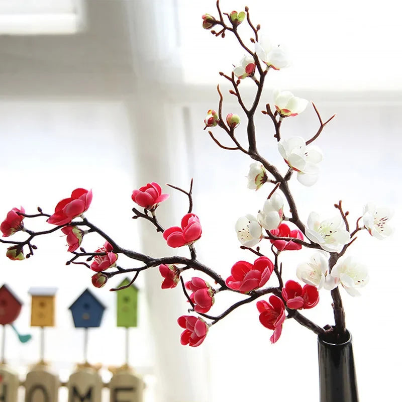 Artificial cherry flower branch for autumn decoration - view 4