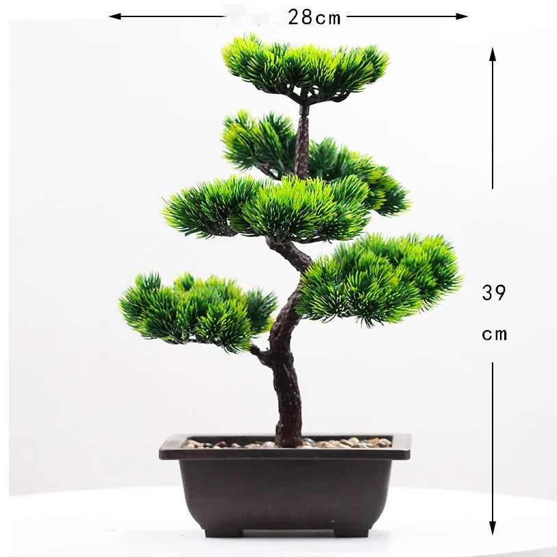 Realistic artificial plants for interior decoration and gifts - Fork Stone Basin C-5
