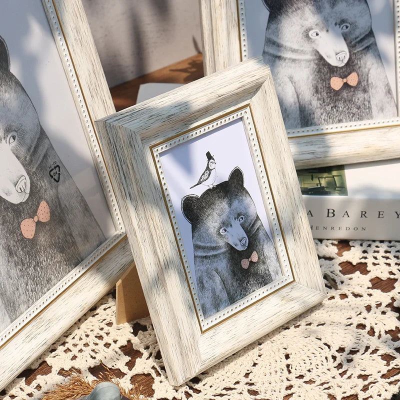 Retro photo frame for American style interior decoration - view 4