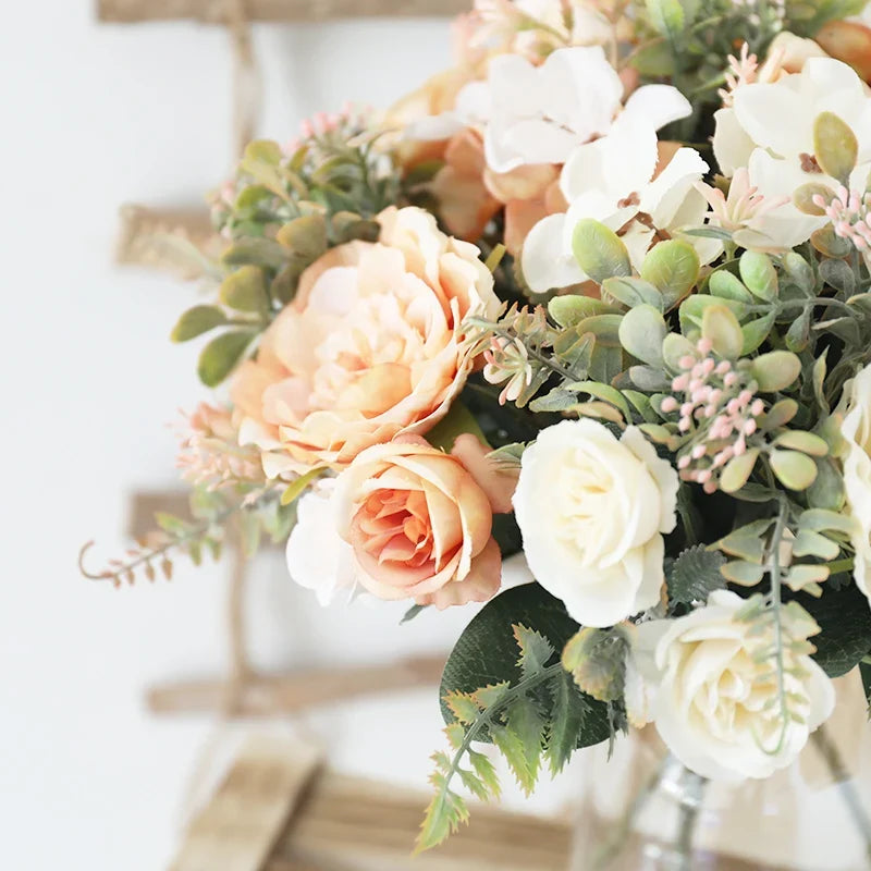 Bouquet of artificial peonies for wedding and decoration - view 6