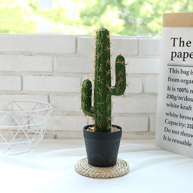 Artificial decorative cactus for modern tropical decoration - view 3
