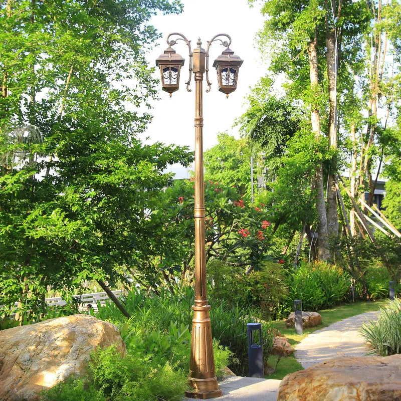 Outdoor multi-head led garden lamp - view 4