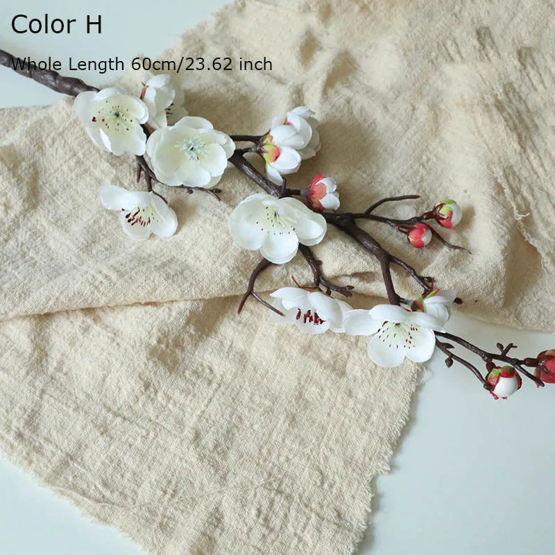 Artificial cherry flower branch for autumn decoration - H