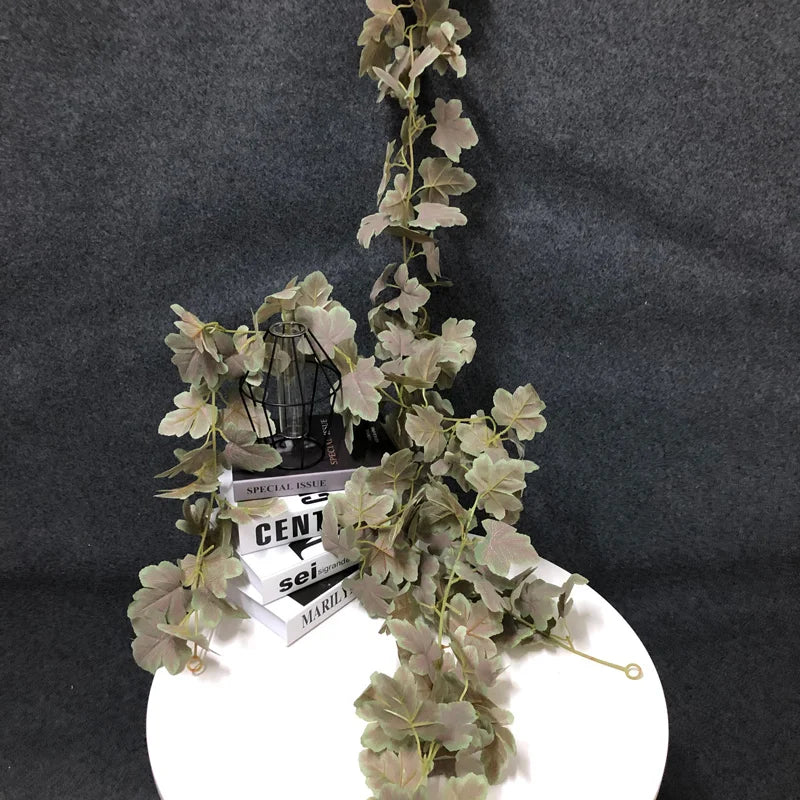 Artificial rattan maple leaves for interior and exterior decoration - view 3