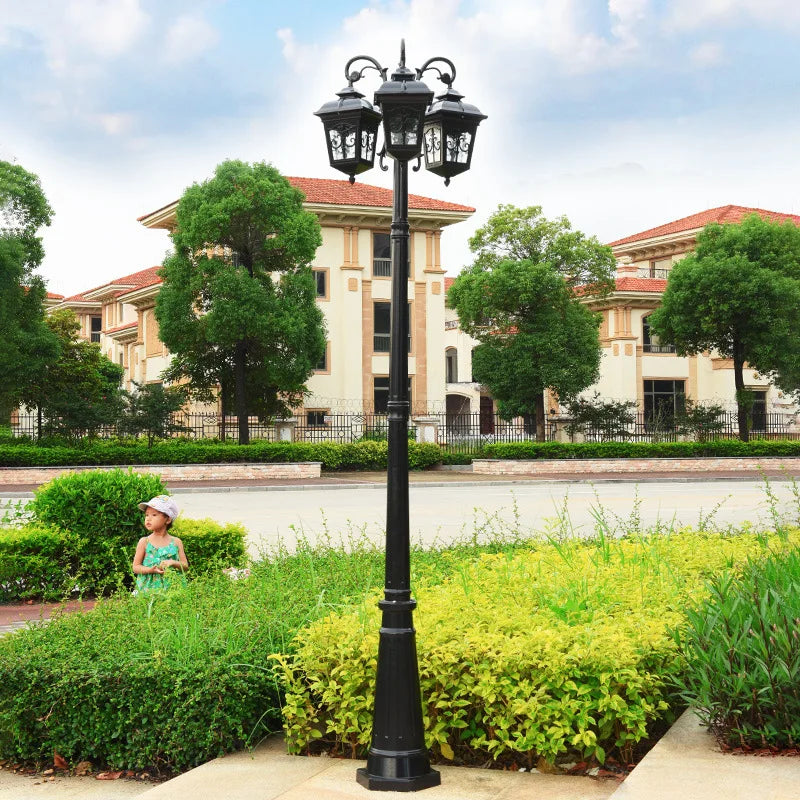 Outdoor multi-head led garden lamp - view 3