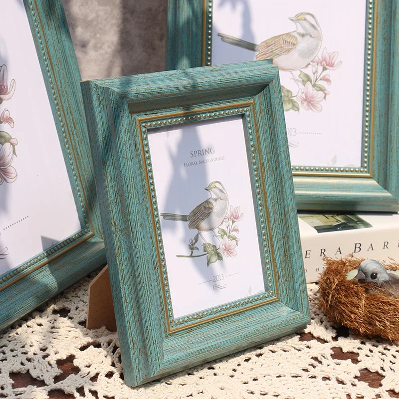 Retro photo frame for American style interior decoration - view 3