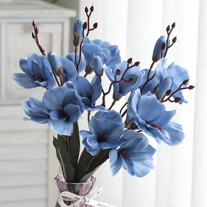 5 forks head tangpu magnolia floral decoration wedding - 4