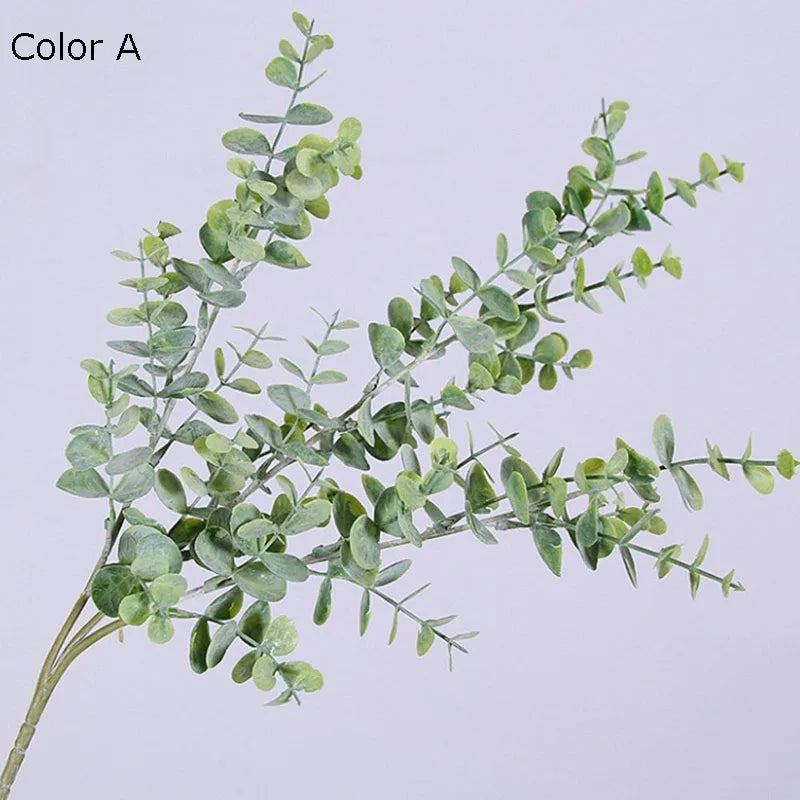 Artificial plants branch eucalyptus decoration wedding and garden