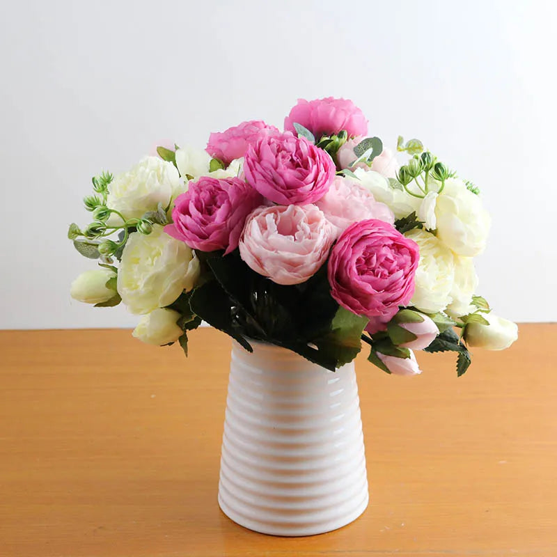 Bouquet of artificial flowers for garden decoration and wedding - view 2