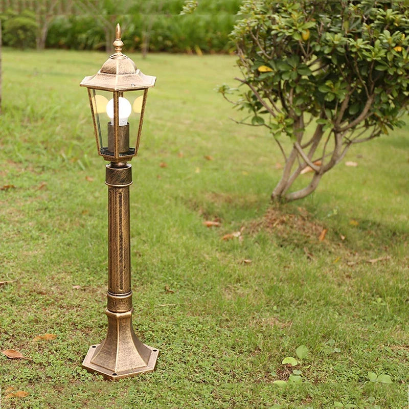Retro outdoor garden lamp for outdoor spaces and alleys - view 3