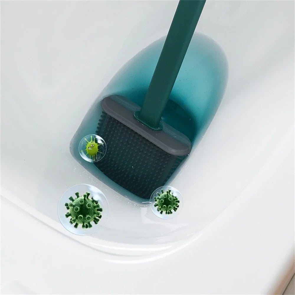 Lightweight and durable bathroom brushes set - view 3