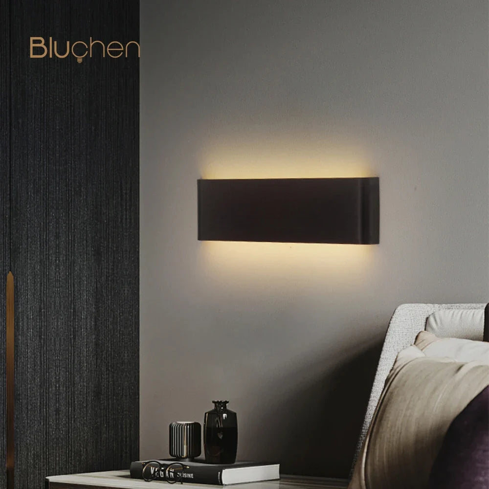 Modern led wall sconce for elegant interior lighting - view 2